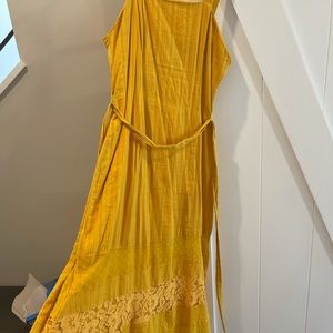 Lulus Yellow Maxi Dress